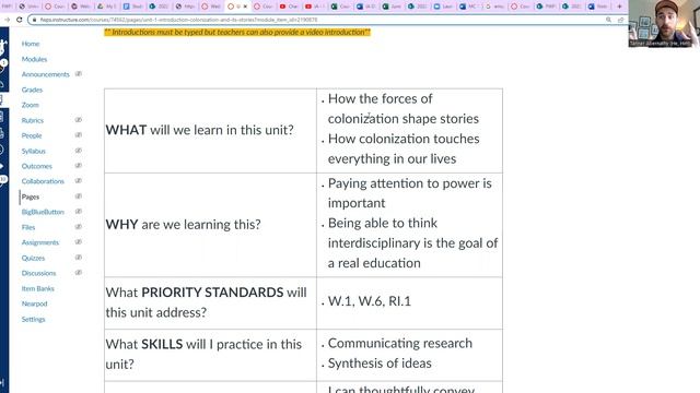 iA ELA 12 Module 1 Introduction - The effect of colonization on stories