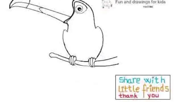 How To Draw A Toucan