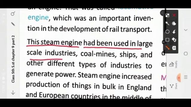 Age of Machines and Energy/Class-5th/Social Science/Chapter-9/Explain By-S. P. Sir