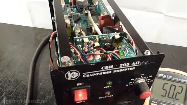 Ремонт сварочного инвертора КАЛИБР СВИ 205 АП