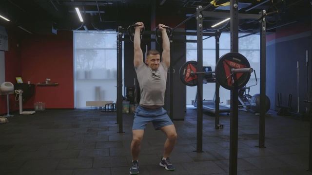 толчковый швунг двух гирь_ Kb push press