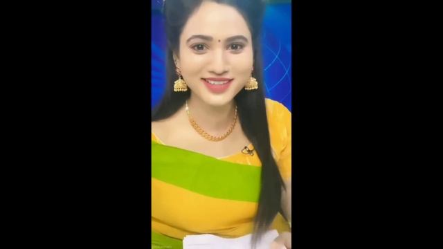 kanmanisekar sun news reader cute shorts | Ero channel