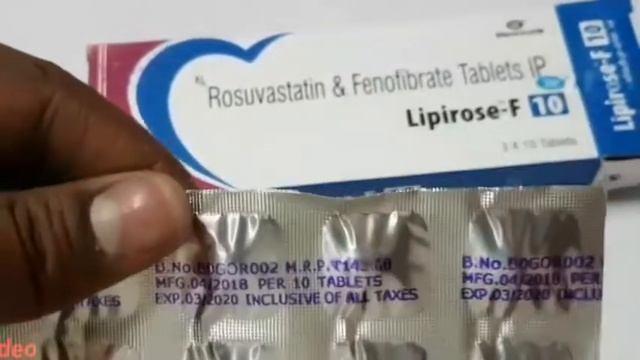 Lipirose F10 Tablet for cholestrol uses and side effects in tamil || Medicine Health