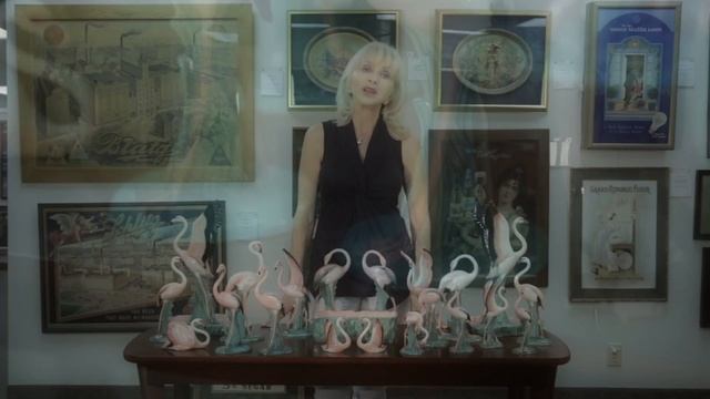 Flamingo Figurines by Will George