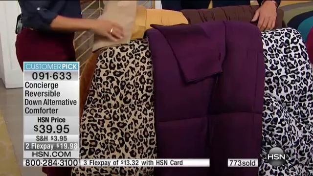 Concierge Reversible Comforter  T
