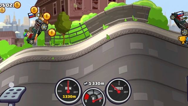 HILL CLIMB RACING 2 Заезд ЧУДОВИЩЕ