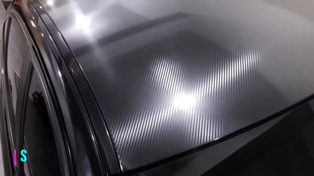 BMW 320i Envelopamento nos Detalhes e Teto na Película Fibra de Carbono 5D