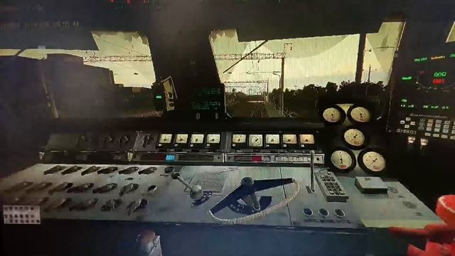 Сценарий в Zdsimulator "Белый Аист" Со скорым поездом Чс4т