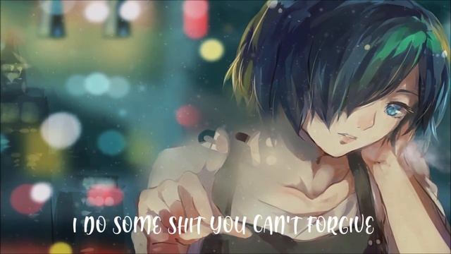 Nightcore - Bad Girlfriend ( Lyrics )