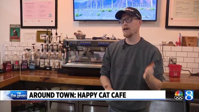 Blake & Britt Around Town: Happy Cat Café