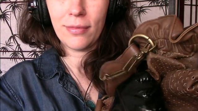 ASMR LeatherGloves/ No talking