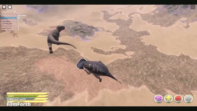 Rex vs Trike | Era of terror Triceratops vs Tyrannosaurus Rex