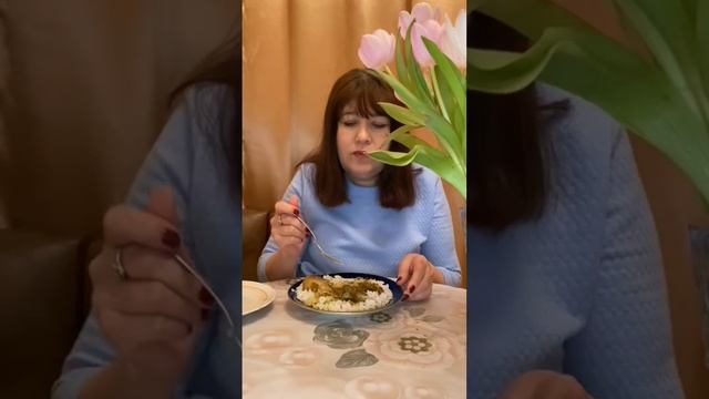 Курица с рисом🍗🍚😋👍 #мукбанг #еда #mukbang #рецепты #пп #вкусняшки #пицца #суши #роллы #хорошее
