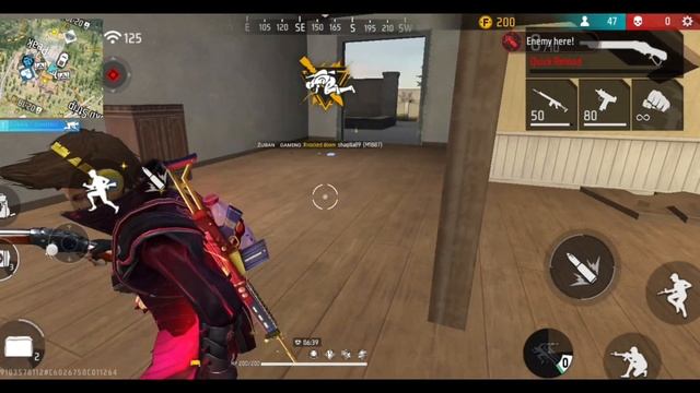 OVER POWER GAMEPLAY 😁 GARENA FREE FIRE SOLO vs SQUAD ||  ZUBAN GAMING