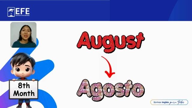 MESES DEL AÑO - EFE INSTITUTO DE IDIOMAS