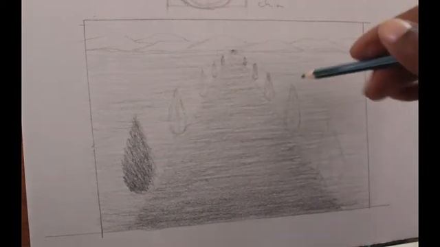 UP LOOKING DOWN   One point perspective   Part 1