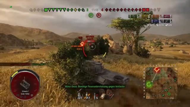 World of Tanks PS4 - Leopard 1 Mastery auf Steppen - Matta rockt