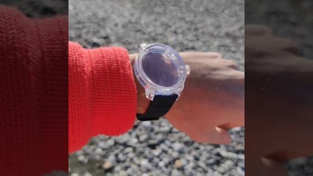 Sapphire watch case
