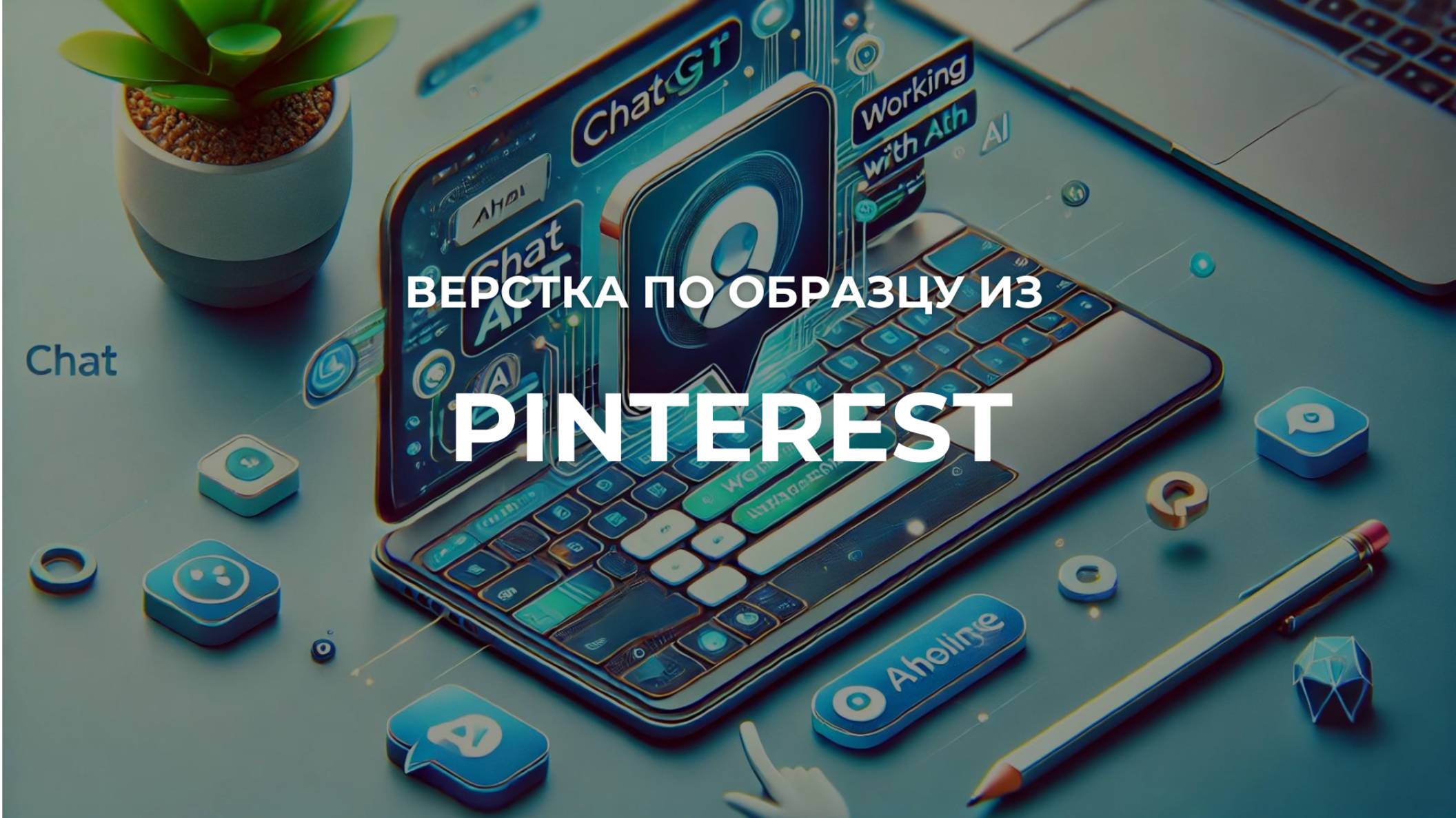 Верстка сайта по образцу с Pinterest