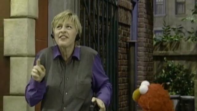 Sesame Street: Ellen DeGeneres And Elmo Take Turns