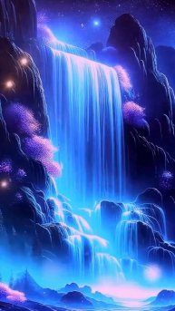 & Лунный водопад