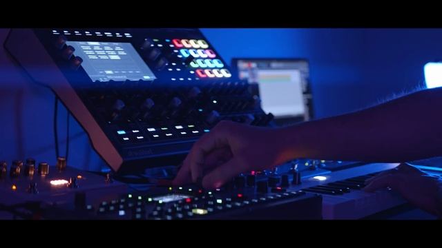 State Azure Waldorf Iridium Improv. #3 Space Ambient (Iridium, Octatrack, Microcosm, DittoX4)