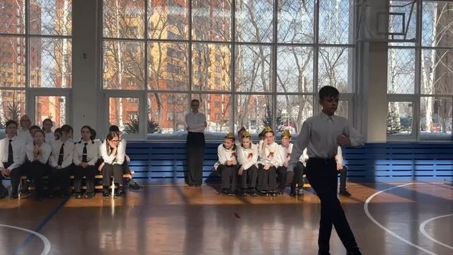 Конкурс-смотр "Строй и песня" в МАОУ СОШ №51 г.Новосибирска