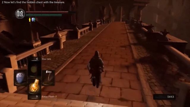 Dark Souls Remastered [Hidden Chest with Demon Titanite in Anor Londo]