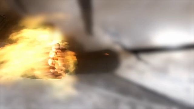 Работа армейской авиации. Ка-52 в боевом охранении нашей наземной группировки войск, продолжающе...