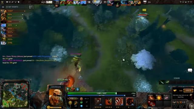 [Dota 2] Blunt Casts AD2L EA vs Modchip - Game [1]