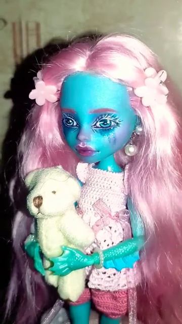 OOAK monster high doll #ooak#custom#repaint#ooakdoll#monsterhigh  #lornamcnessie#doll#customdoll#art