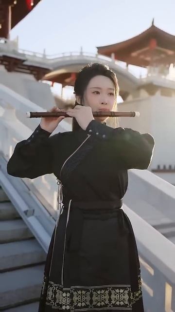 【竹笛Flute】cover《浮光》（The History ）_ 浮光来啦！#cover #Shorts 國風竹笛 _ 中國樂器 Chinese music【唐音乐队🎋愉悦】