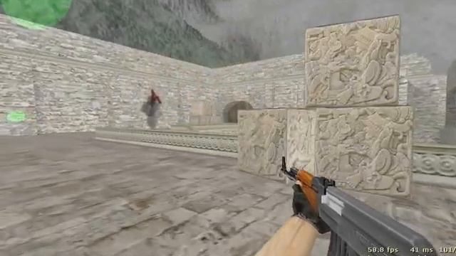 Обычная игра в кс 1.6