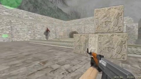 Обычная игра в кс 1.6