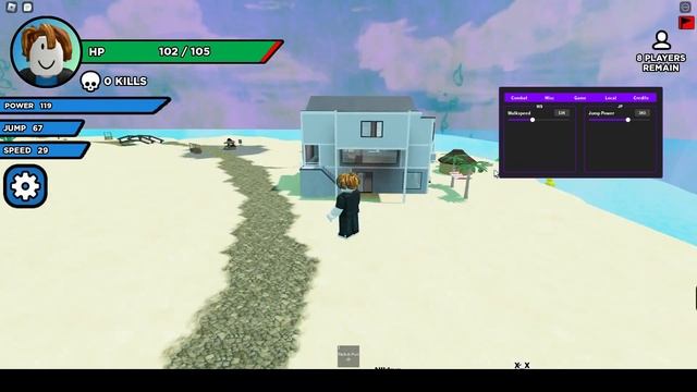 Slap Battles helping peoples to win but i exploit (part 1)