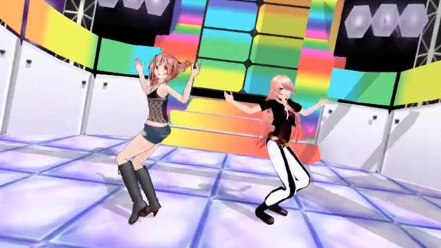 [MMD] Kiss Me, Aishiteru [TETO + LUKA ]