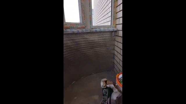 Утепление и отделка балкона. #shorts #утеплениебалконы