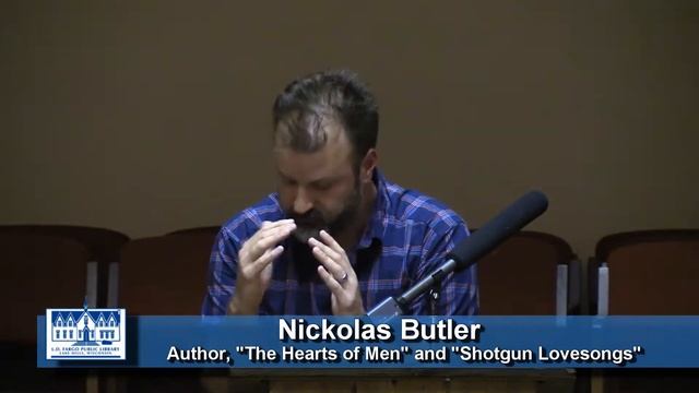 The L.D. Fargo Public Library Presents - Author Nickolas Butler