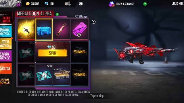 New MEGALODON SCAR | New Op Scar Skin | Keep Supporting ❤️|