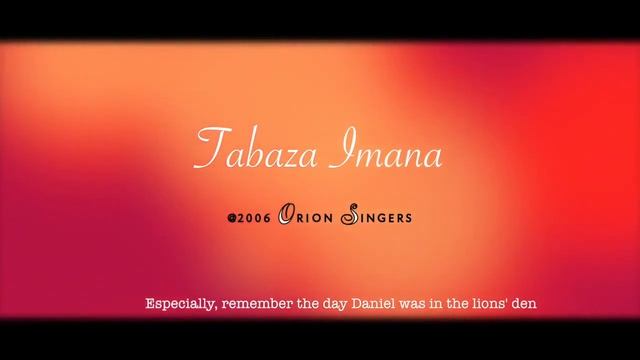 Tabaza Imana