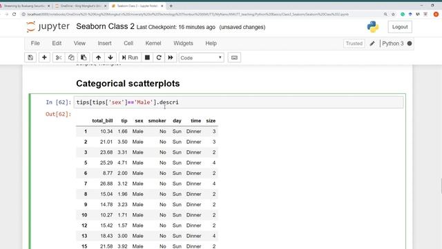 Introduction to Python & Seaborn part 2