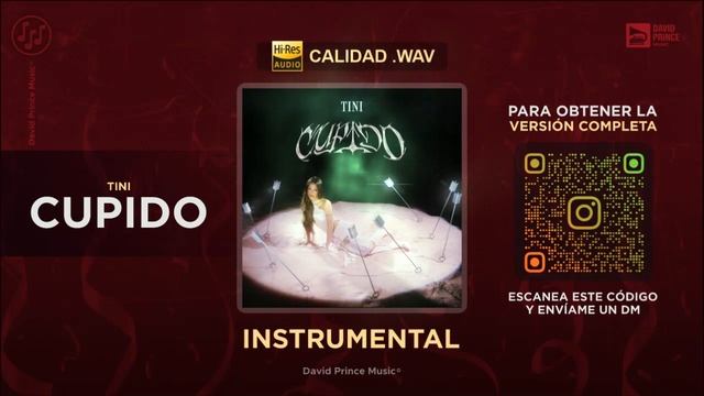 TINI - Cupido 🎶 INSTRUMENTAL (By David Prince Music)