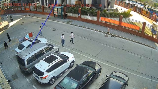 YCX 5MP VCA  People Counting Human and Vehicle Detection IP POE Camera.