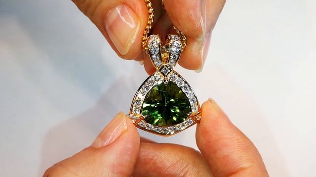 Paraiba Tourmaline Necklace 7.71 carats by Kat Florence