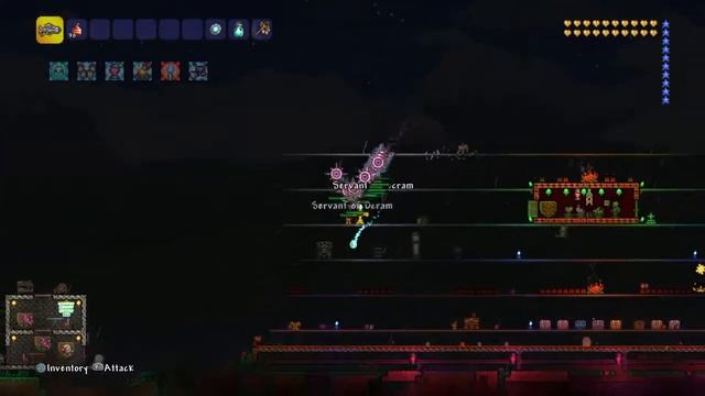 Piranha Gun Vs Ocram - Terraria Gameplay PS4