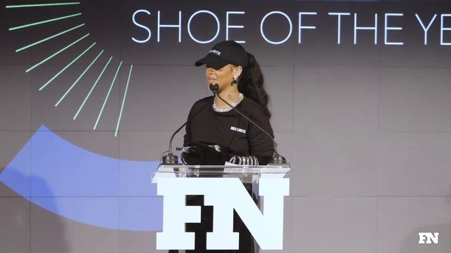 Rihanna's Fenty Puma Creeper Shoe of the Year Speech | Footwear News