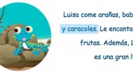 Luisa, lagartija azul
