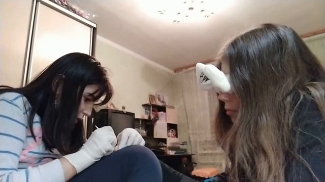 Backstage_Влог_Как я первый раз делала Наде Дизайн со змеей_#SHORTS