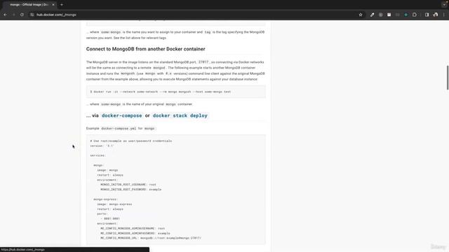 21 - MongoDB service