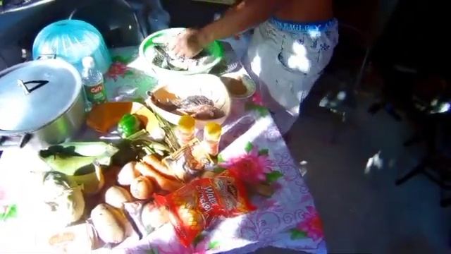 Spearfishing Catch Clean and Cook for my Sister Birthday-Fish Sip with Press Plantains Etc